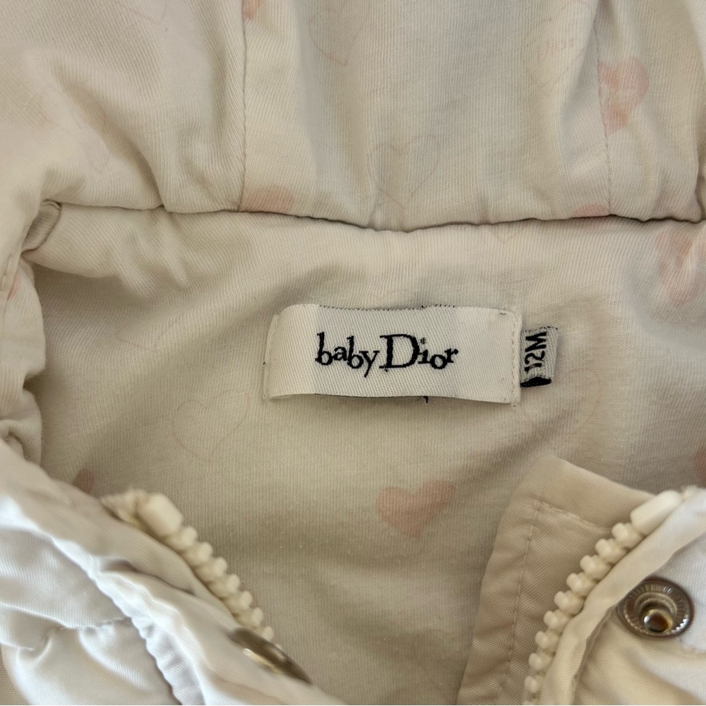 Baby Dior Girl Puffer Jacket 12 months - Picture 4 of 10